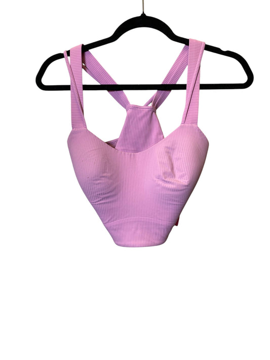 Athletic Bra By Lululemon In Mauve, Size: M