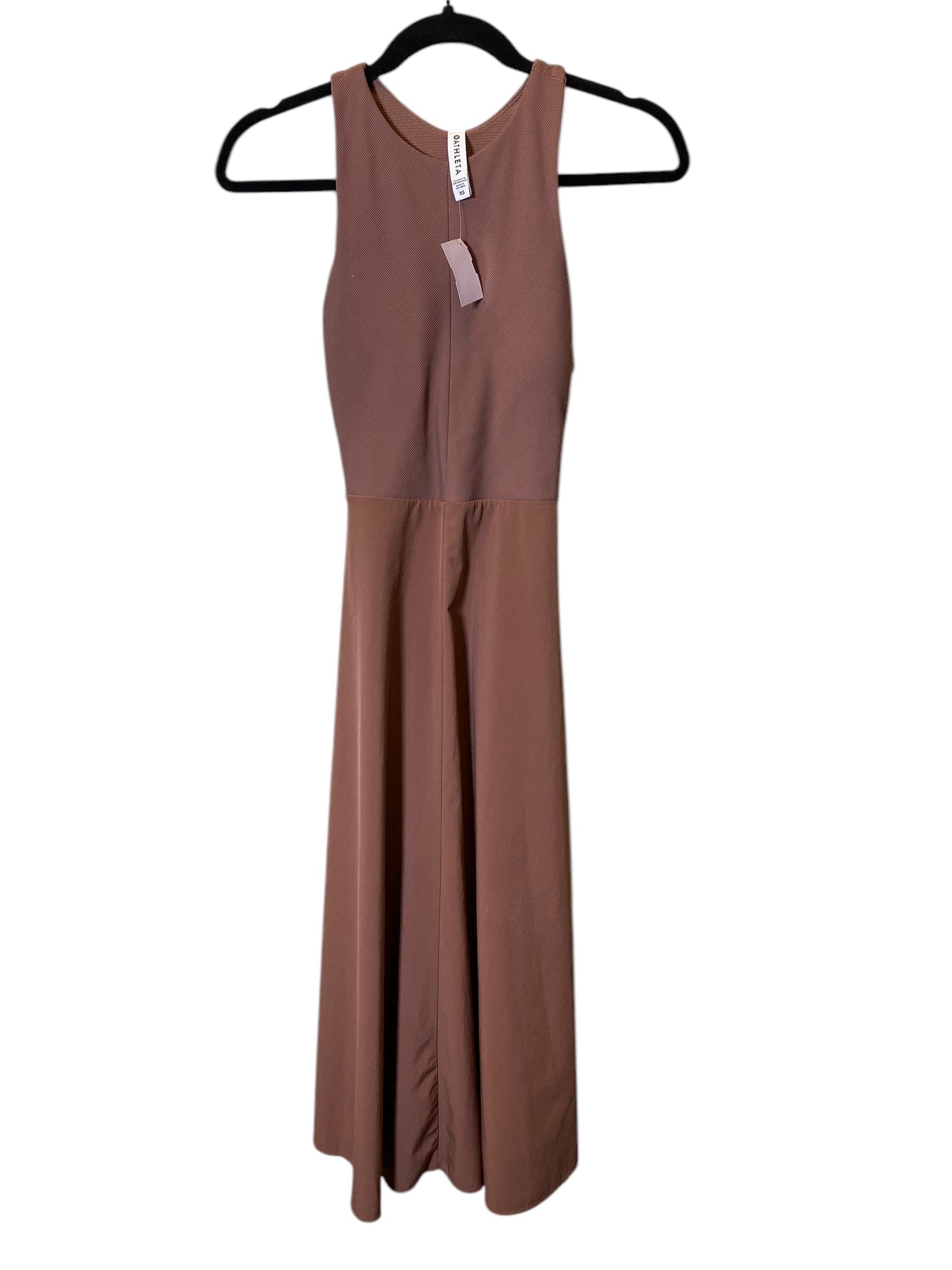 Dress Casual Midi By Athleta In Tan, Size: Xs