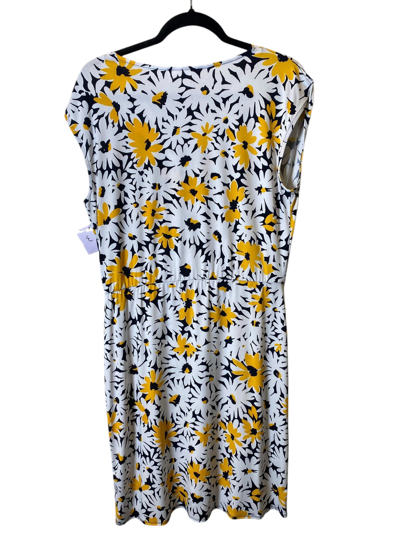 Dress Work By Michael Kors In Floral Print, Size: 10