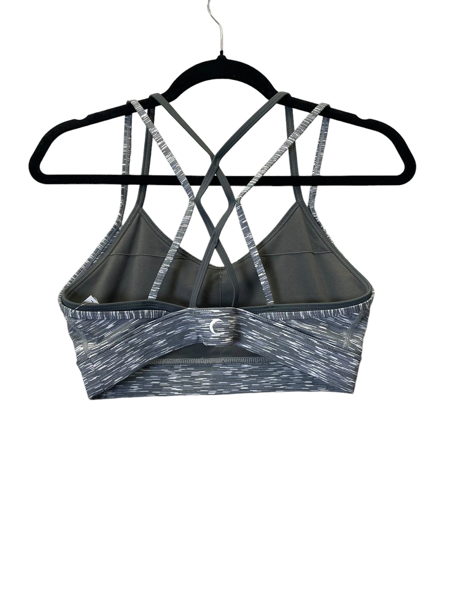 Athletic Bra By Cmc In Grey, Size: S