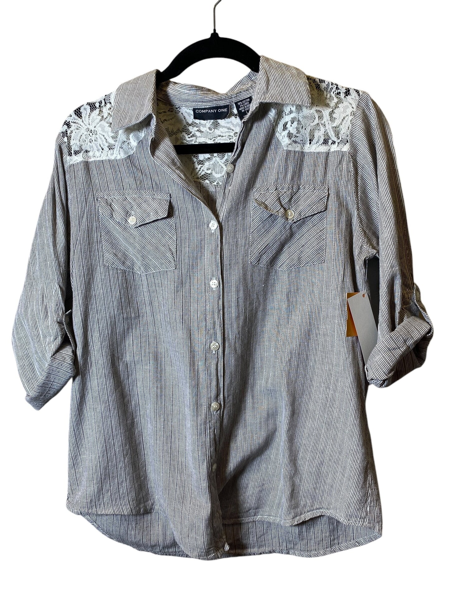 Blouse Long Sleeve By Clothes Mentor  Size: L