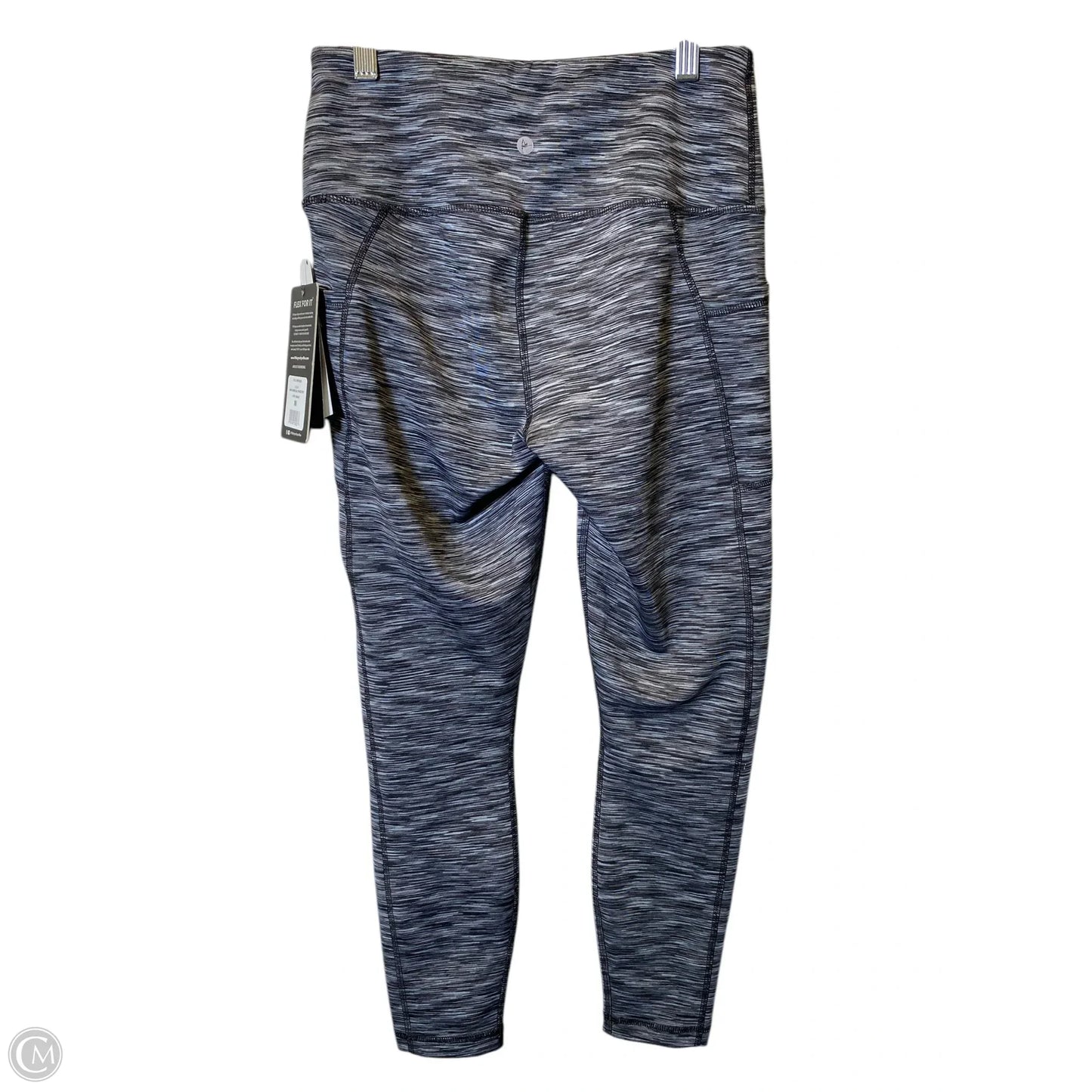 Athletic Leggings By 90 Degrees By Reflex In Grey, Size: M