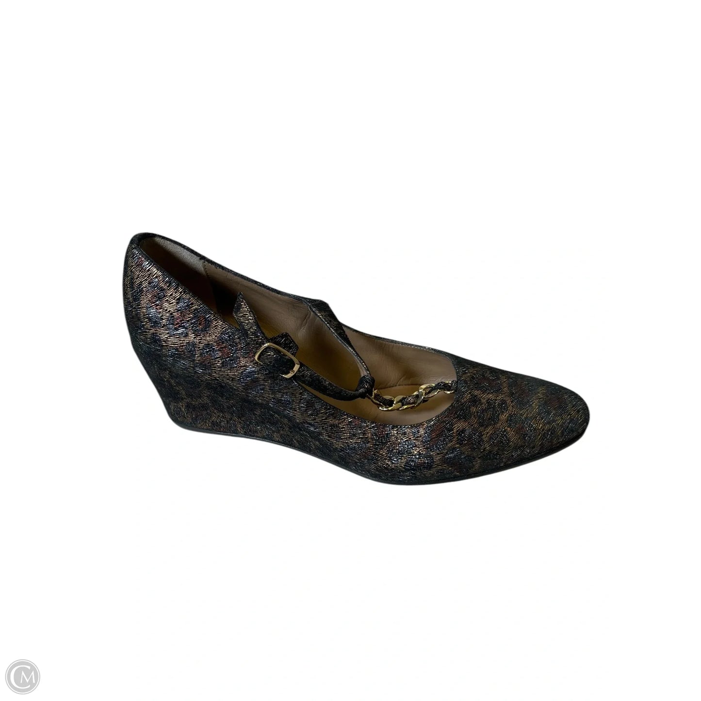 Shoes Heels Wedge By Clothes Mentor In Animal Print, Size: 6