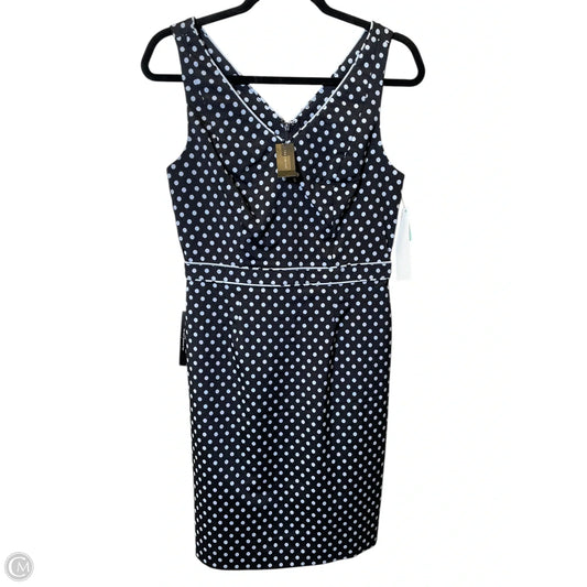 Dress Casual Midi By Limited In Navy, Size: Xs