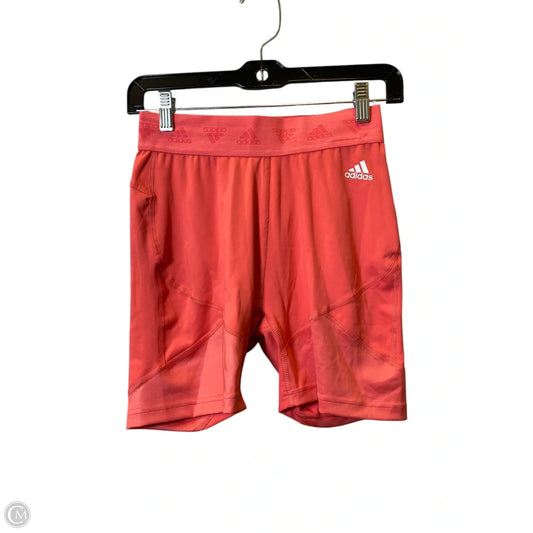 Athletic Shorts By Adidas In Pink, Size: M