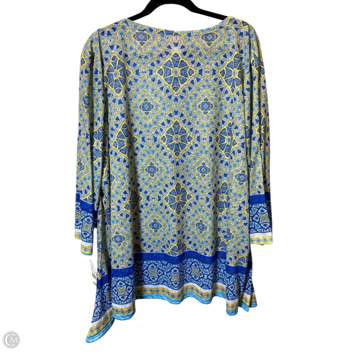 Top Long Sleeve By Ruby Rd In Multi-colored, Size: 3x