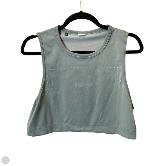 Athletic Tank Top By Gym Shark In Green, Size: M