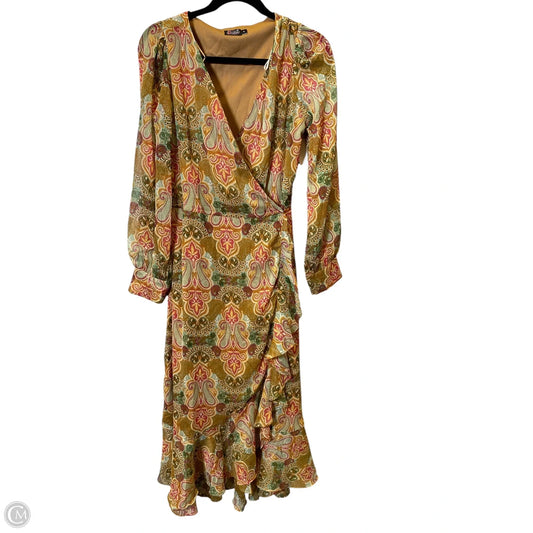 Dress Casual Maxi By Justin In Multi-colored, Size: S
