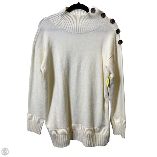 Sweater By Anthropologie In Cream, Size: S