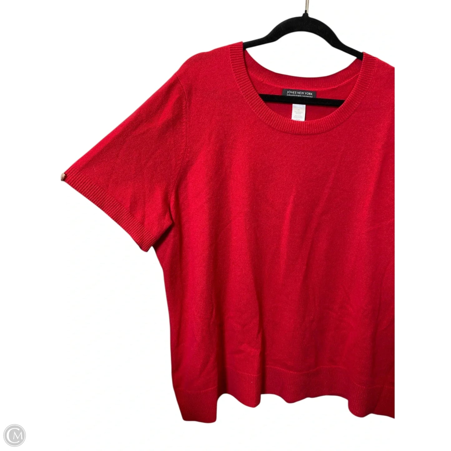 Sweater By Jones New York In Red, Size: 3x