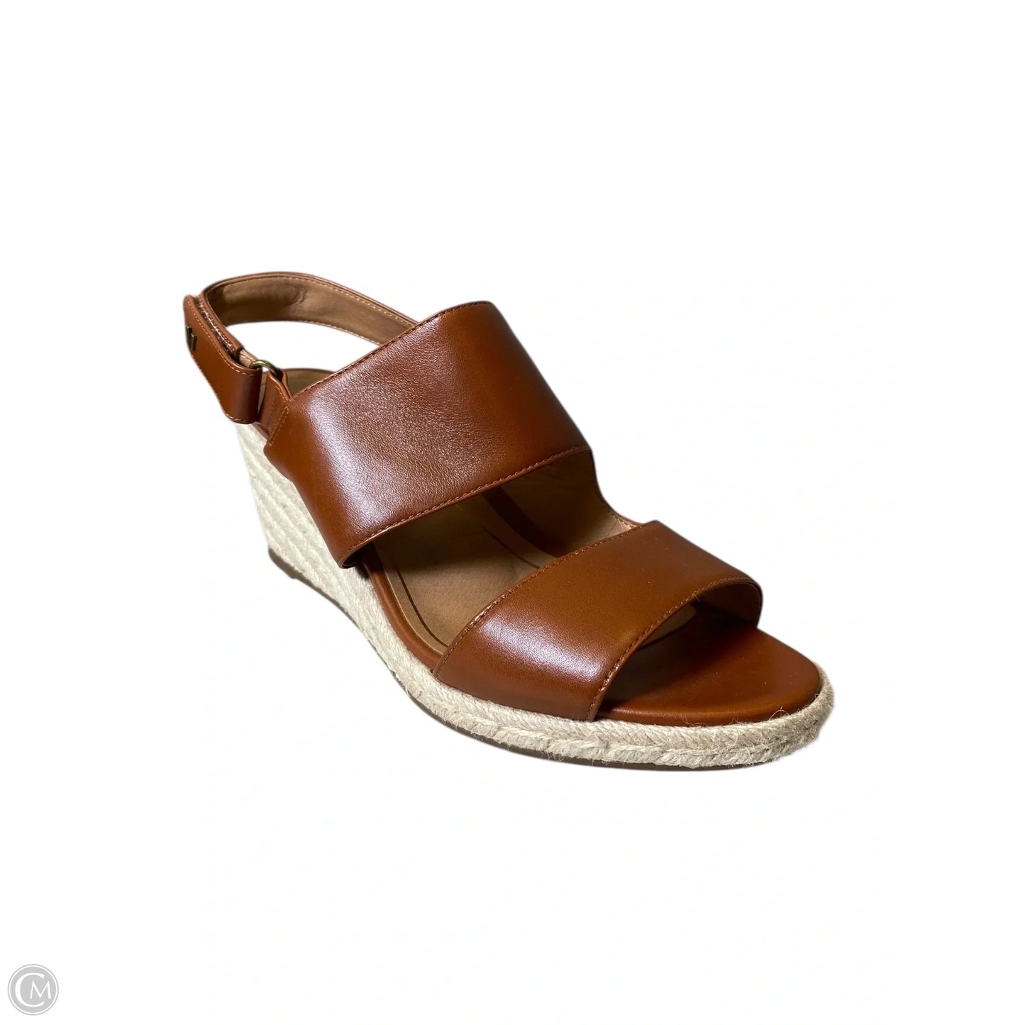 Sandals Heels Wedge By Vionic In Tan, Size: 10