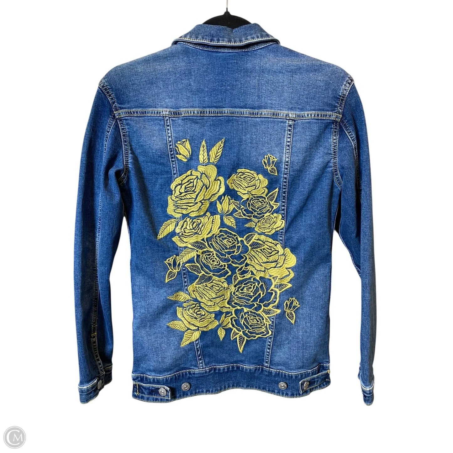 Jacket Denim By Lularoe In Blue Denim, Size: Xs