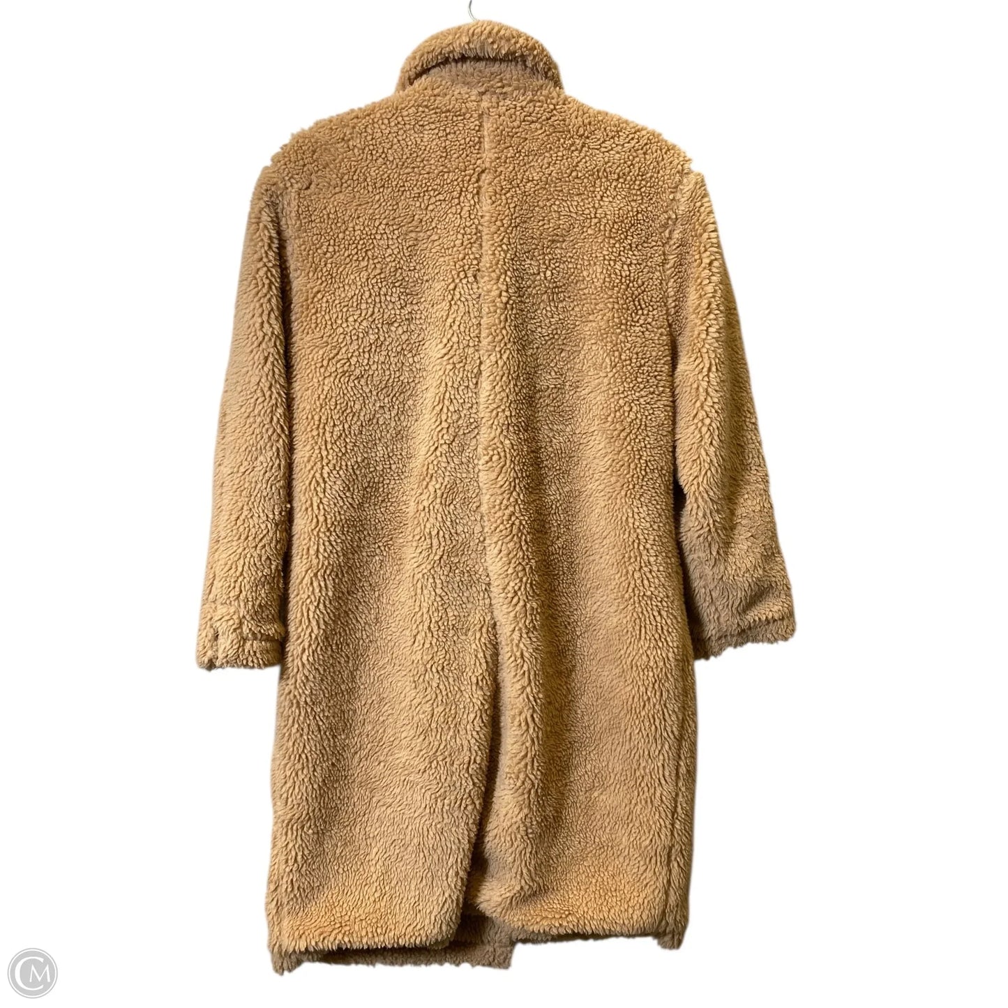 Jacket Faux Fur & Sherpa By Wild Fable In Brown, Size: S