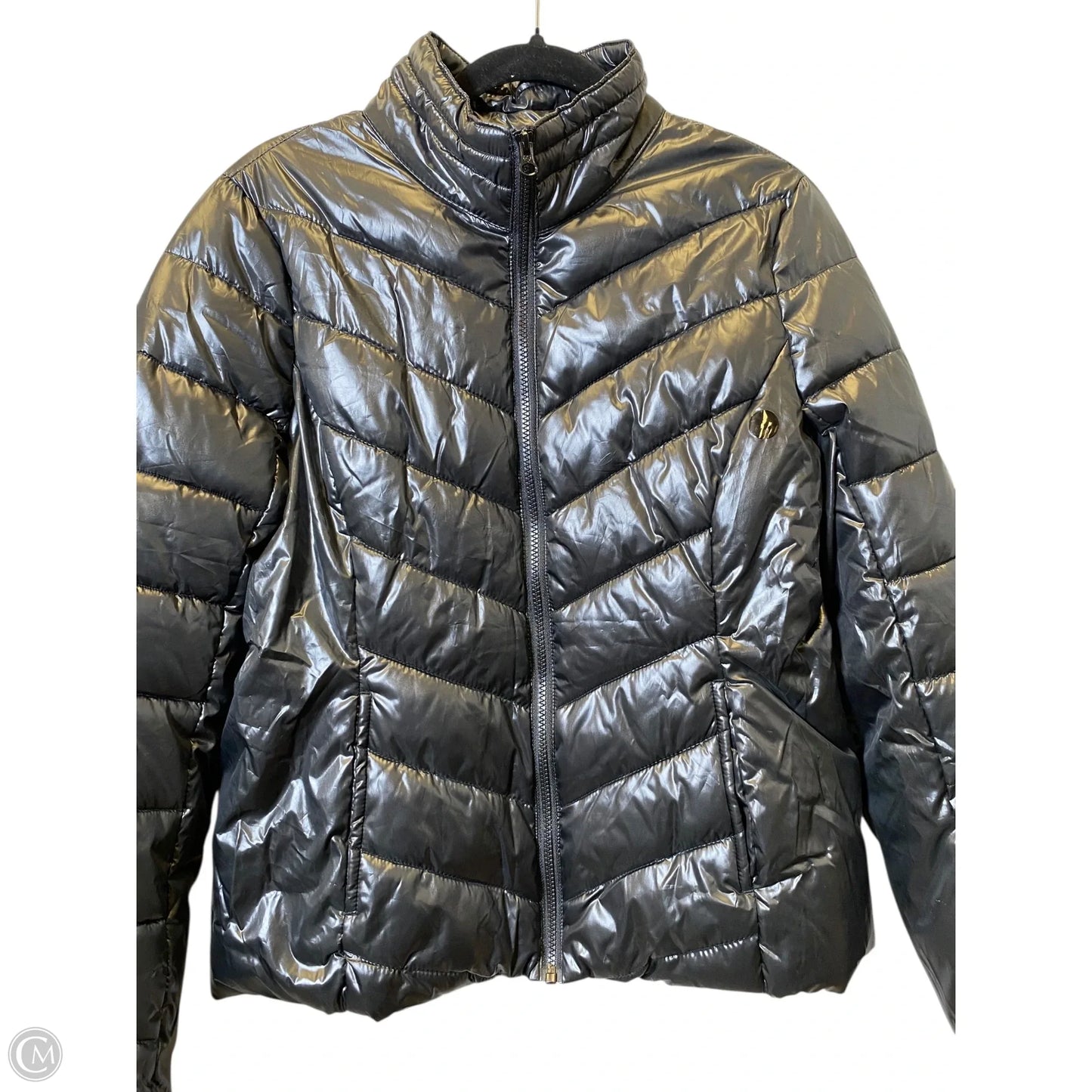 Jacket Puffer & Quilted By Live Love Dream In Black, Size: L