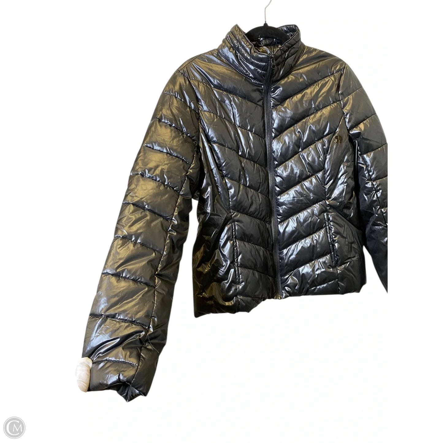 Jacket Puffer & Quilted By Live Love Dream In Black, Size: L