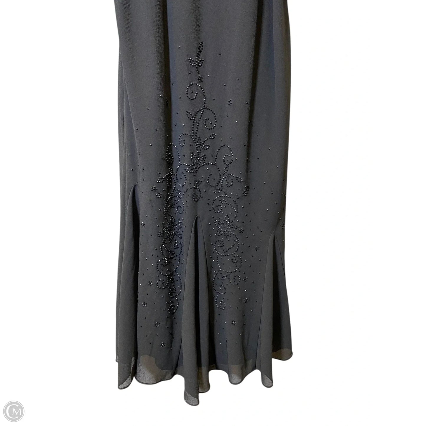 Dress Party Long By R And M Richards In Black, Size: 18