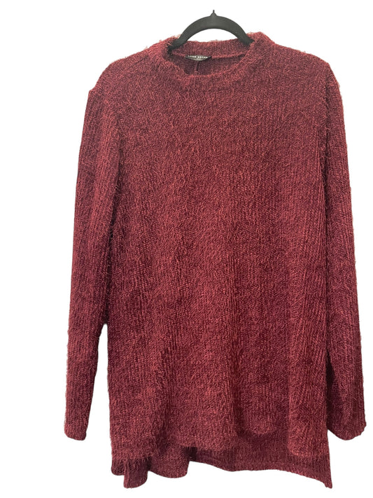 Sweater By Lane Bryant In Red, Size: 2x