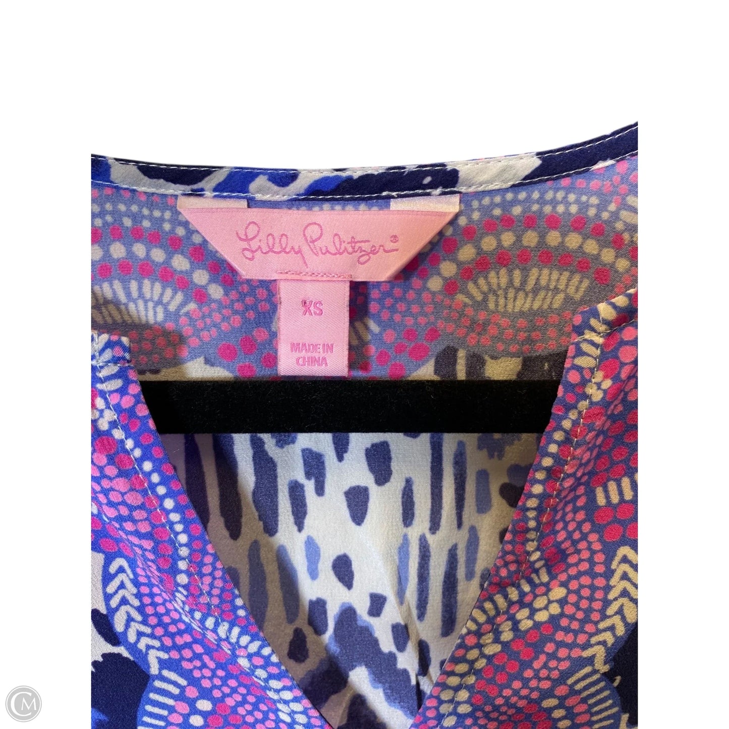 Blouse Designer By Lilly Pulitzer In Multi-colored, Size: Xs
