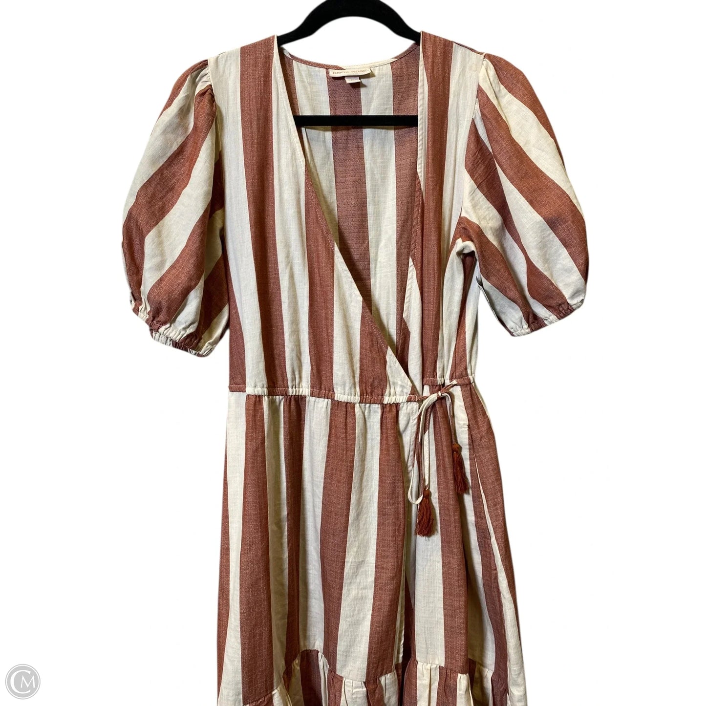 Dress Casual Maxi By Knox Rose In Striped Pattern, Size: Xs
