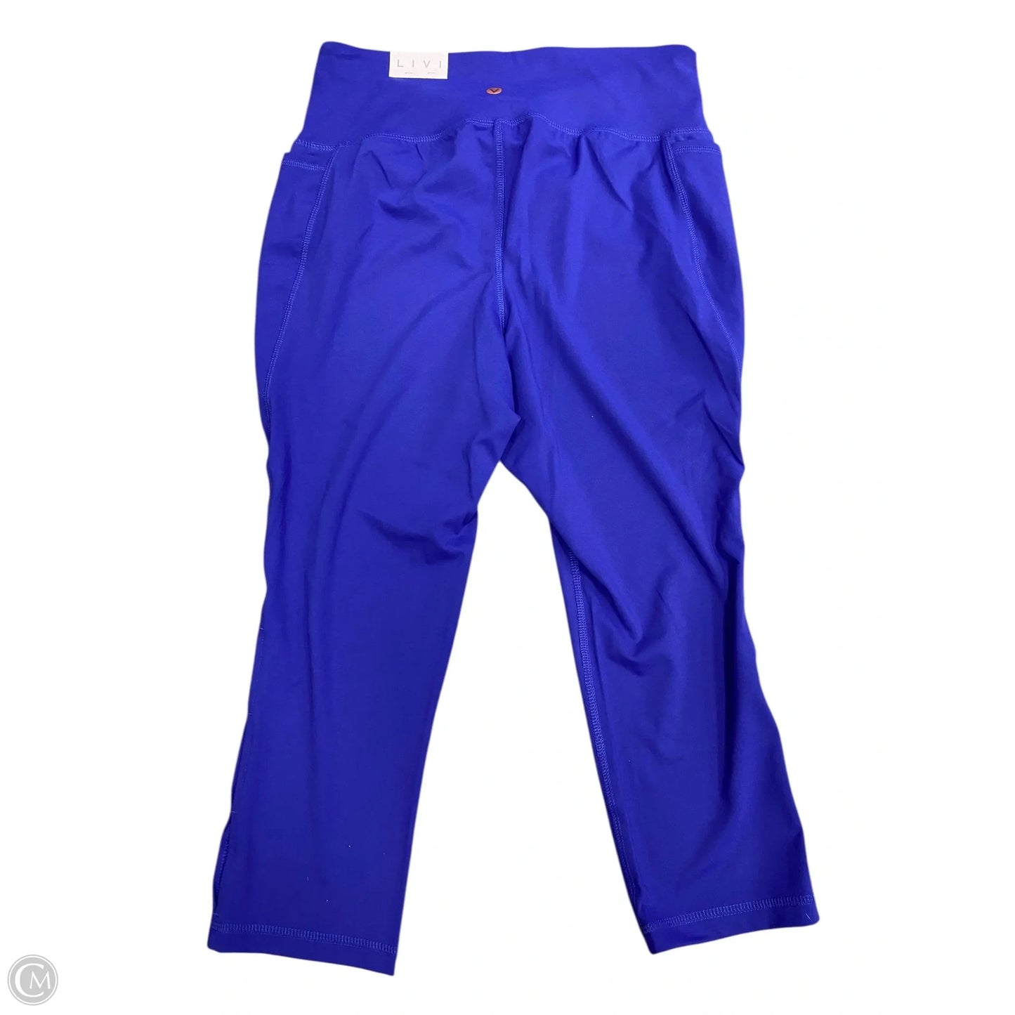 Athletic Leggings Capris By Lane Bryant In Purple, Size: 16