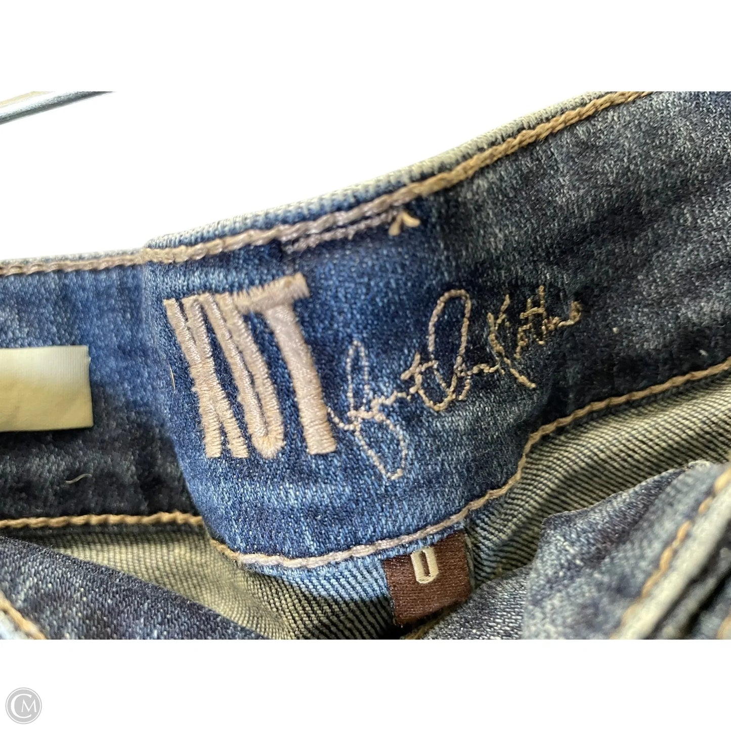 Jeans Boot Cut By Kut In Blue Denim, Size: 0