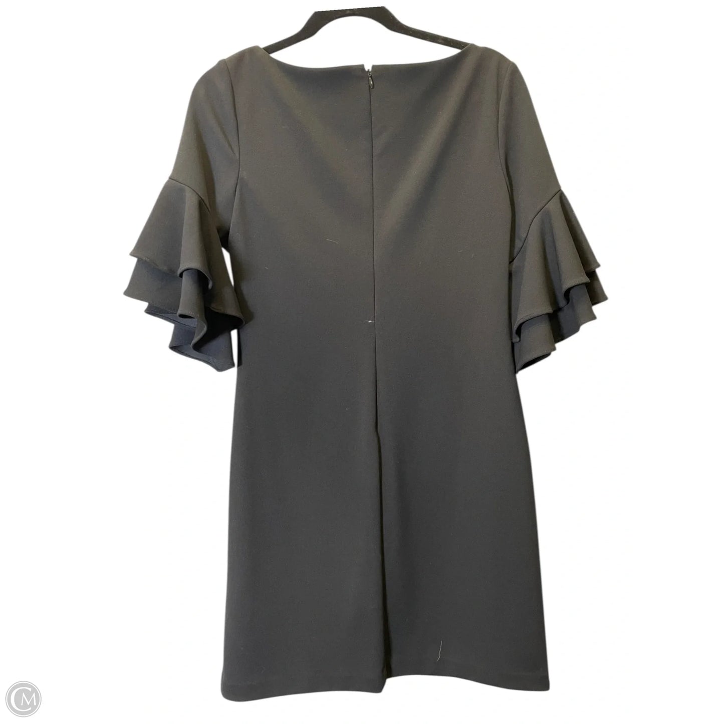 Dress Casual Midi By Lauren By Ralph Lauren In Black, Size: S