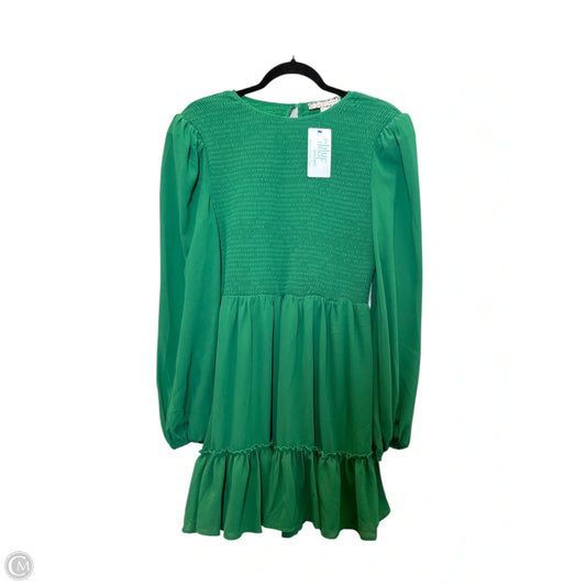 Dress Casual Midi By Flying Tomato In Green, Size: L