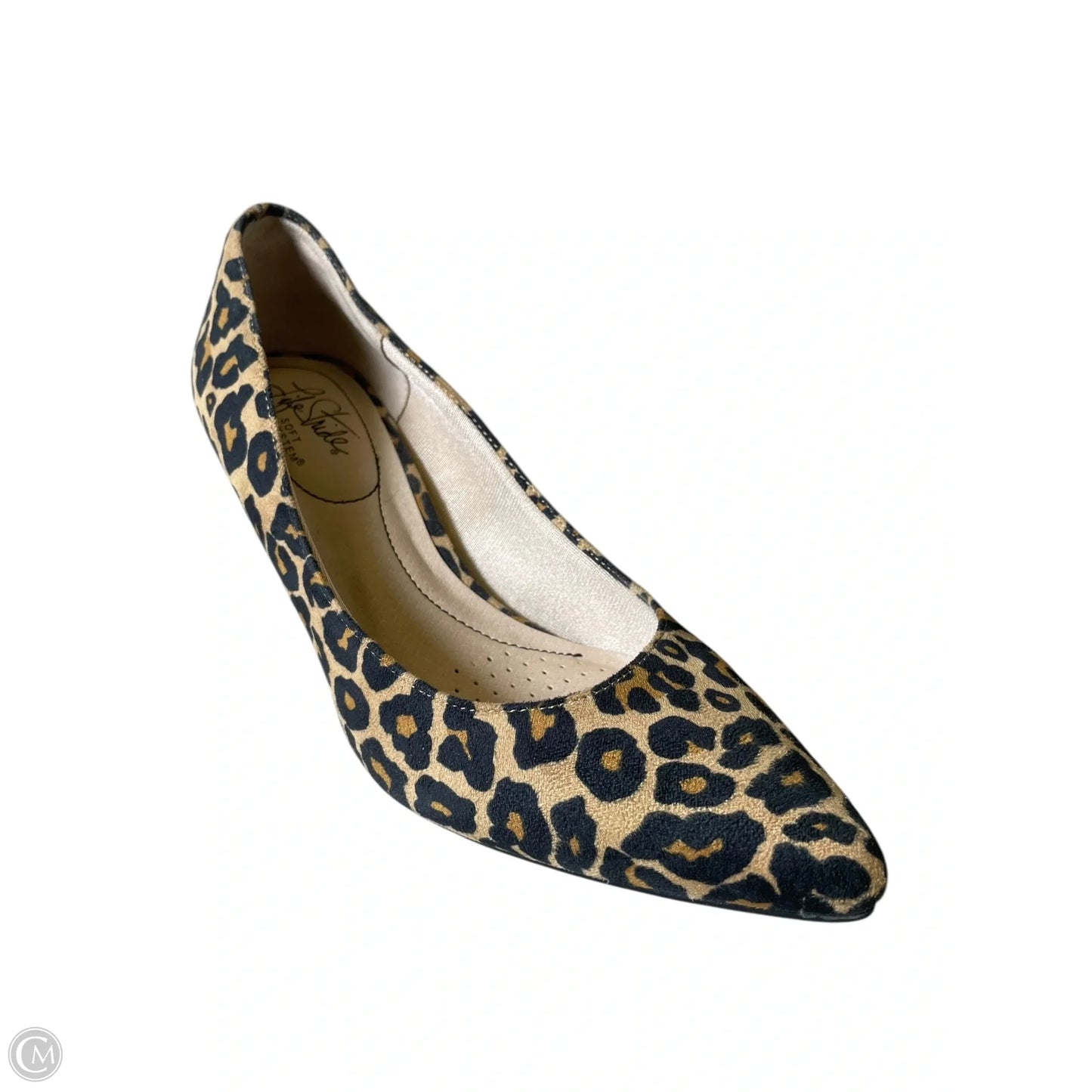 Shoes Heels Kitten By Life Stride In Animal Print, Size: 7