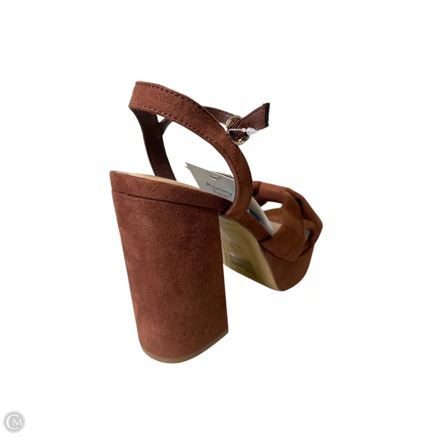 Shoes Heels Block By A New Day In Brown, Size: 7.5