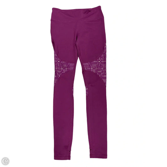 Athletic Leggings By Alo In Purple, Size: M