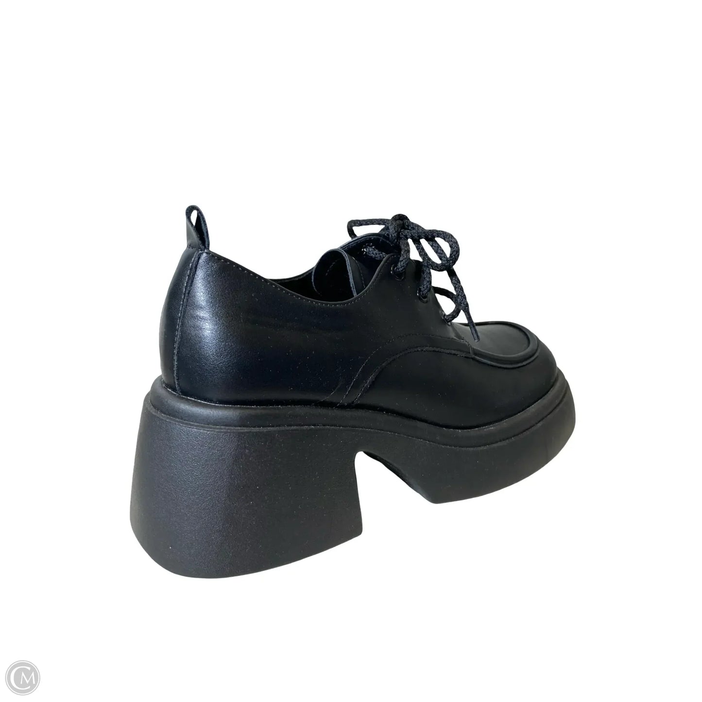 Shoes Heels Platform By Clothes Mentor In Black, Size: 9