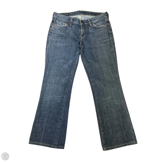 Jeans Boot Cut By Citizens Of Humanity In Blue Denim, Size: 6