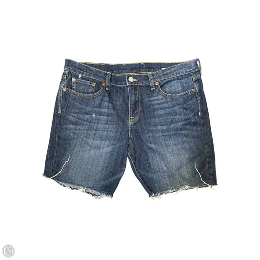 Shorts By Lucky Brand In Blue Denim, Size: 14