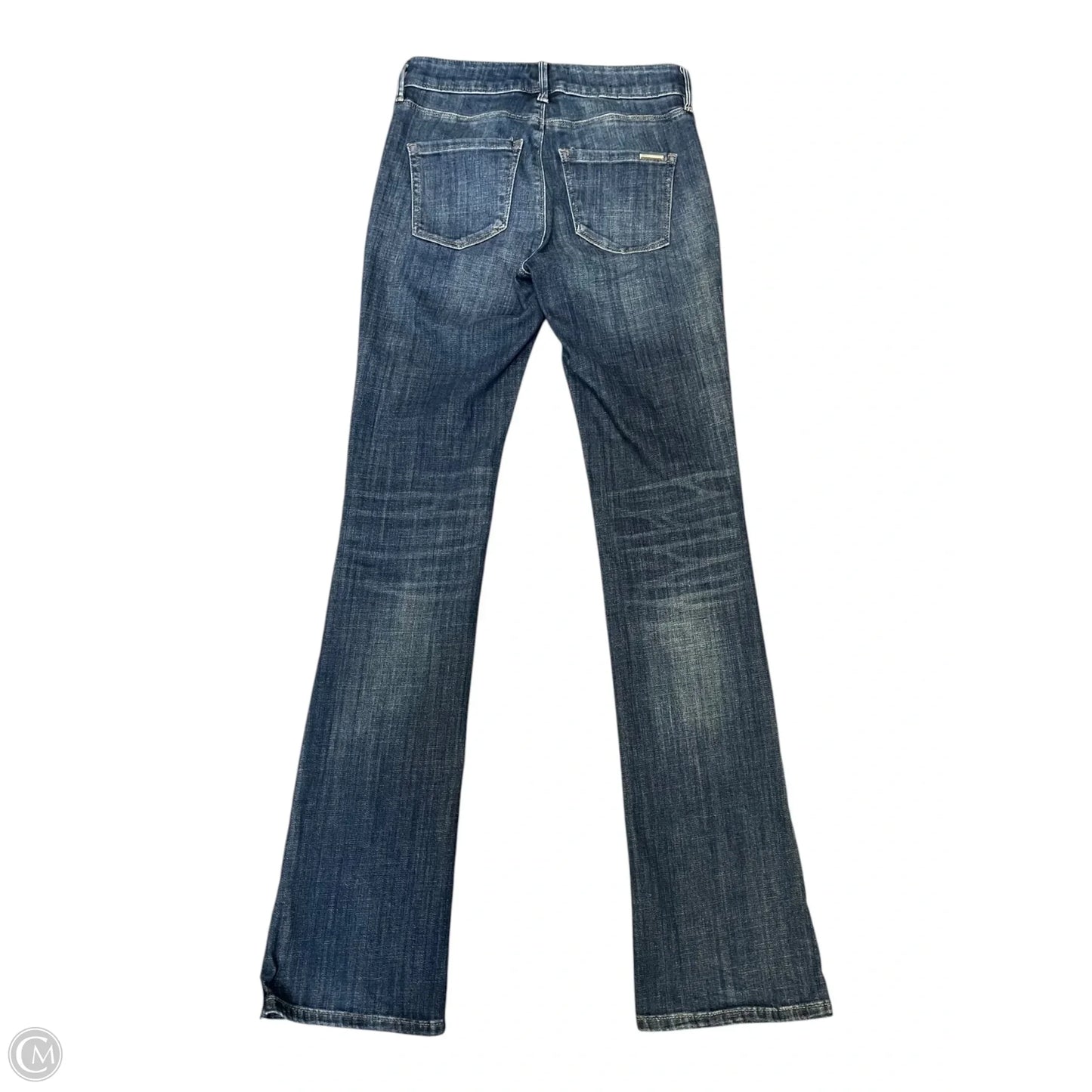 Jeans Straight By White House Black Market In Blue Denim, Size: 0