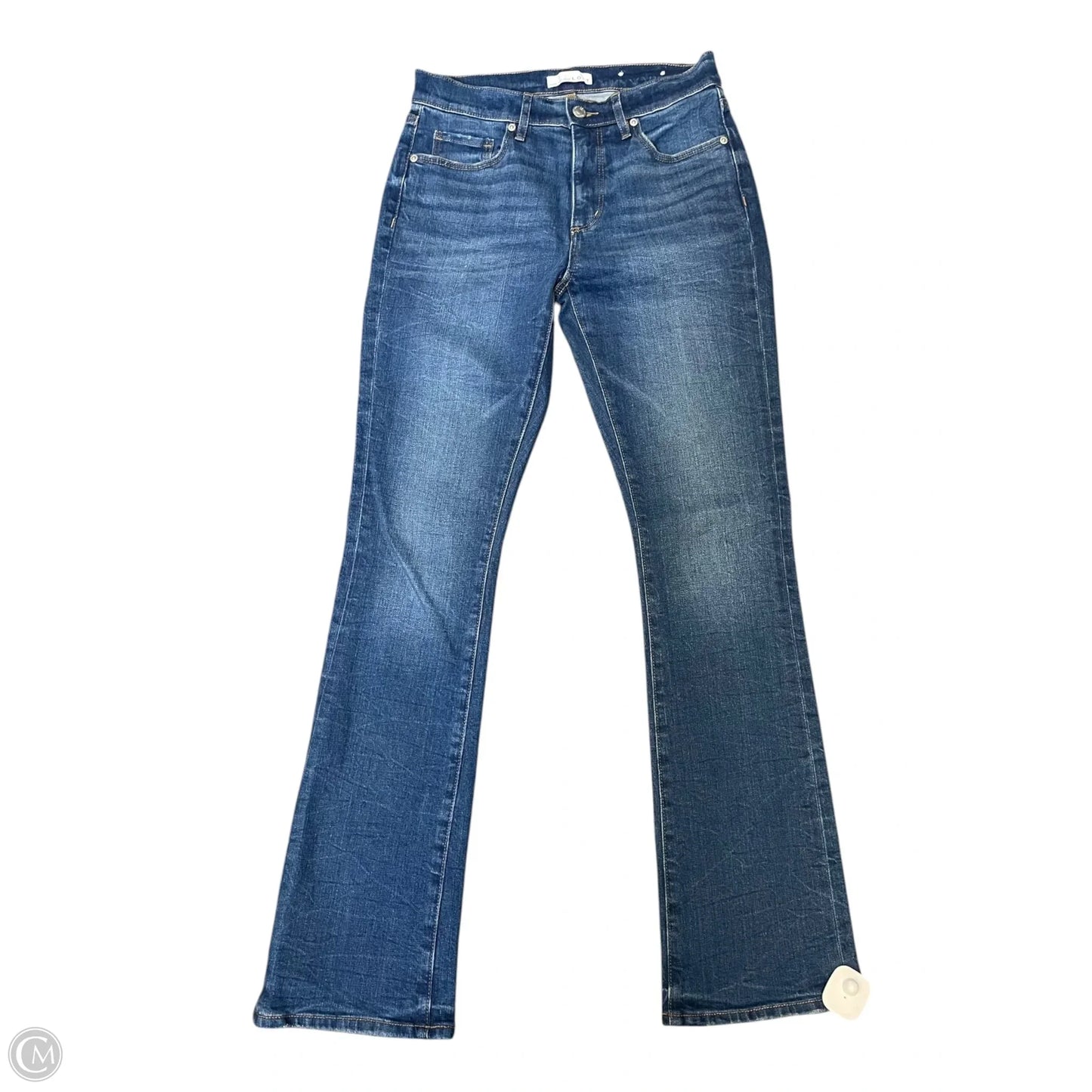 Jeans Boot Cut By Loft In Blue Denim, Size: 2