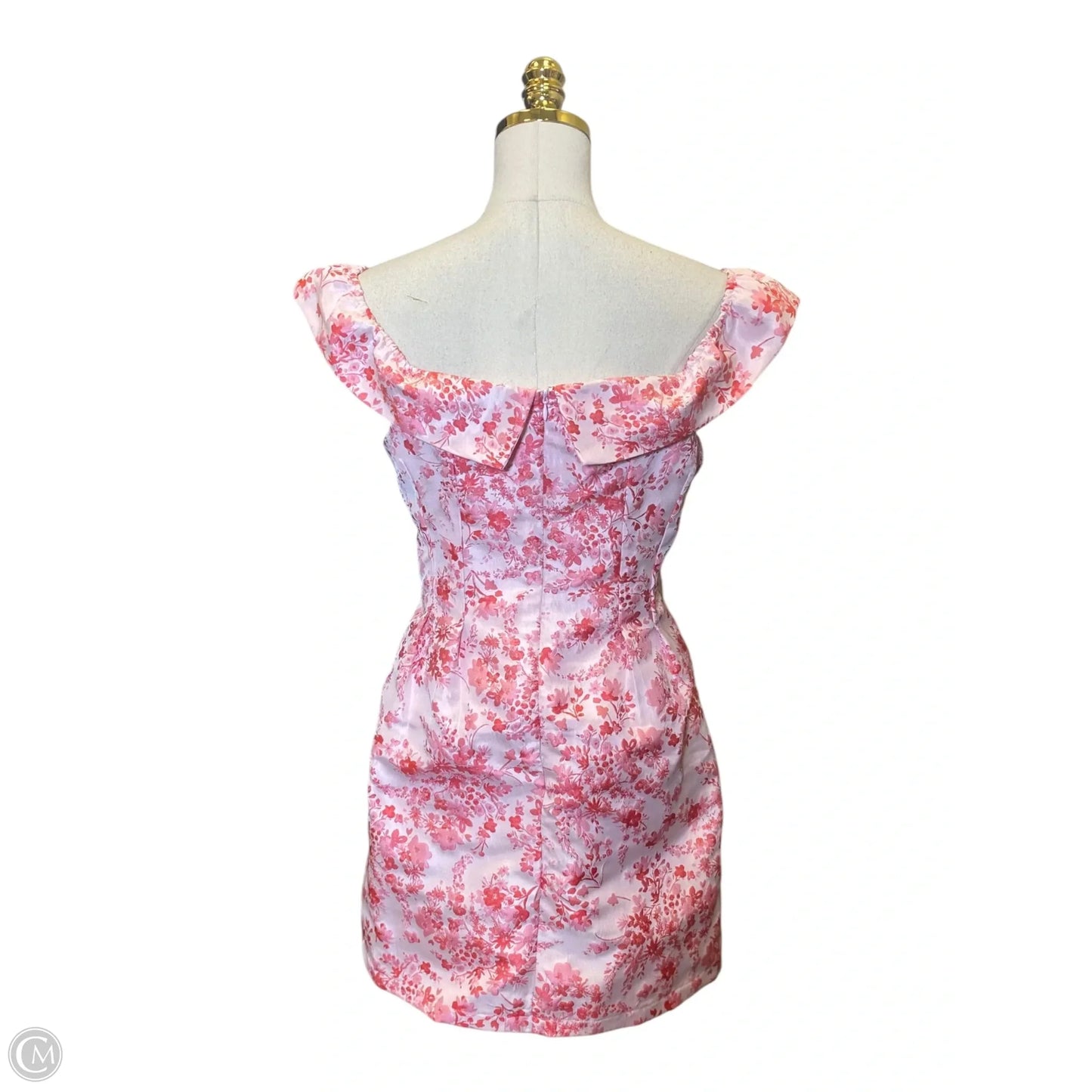 Dress Casual Short By Tcec In Pink, Size: M