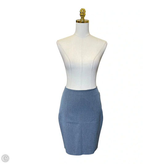 Skirt Midi By Express In Blue, Size: 0