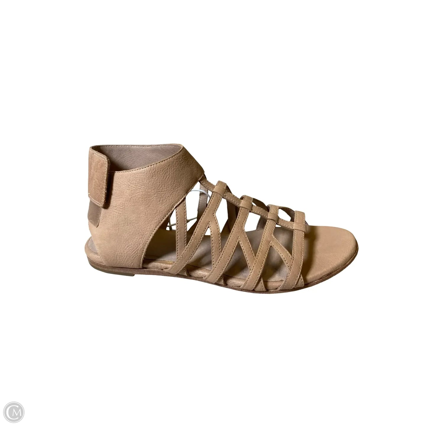 Sandals Flats By Eileen Fisher In Beige, Size: 8
