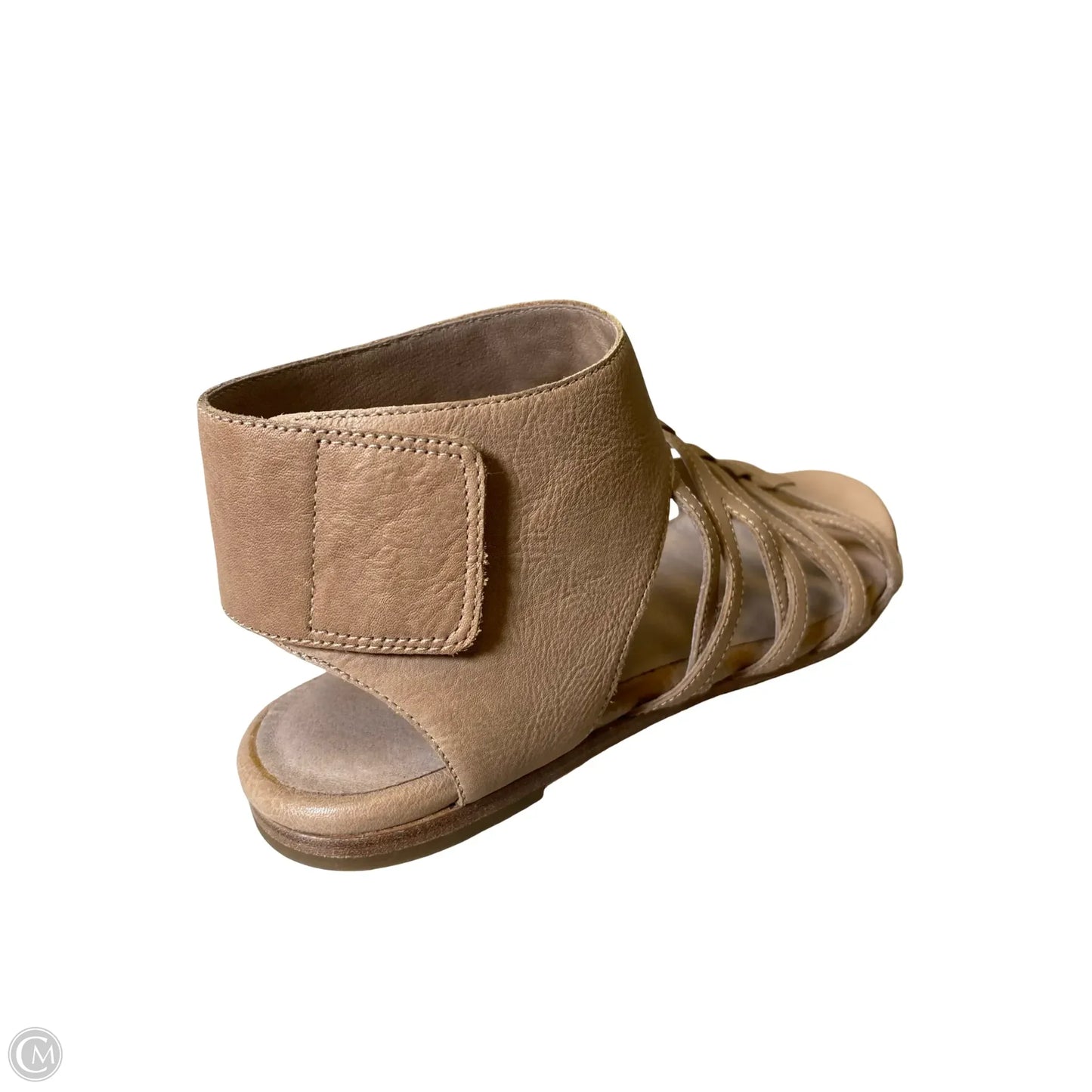 Sandals Flats By Eileen Fisher In Beige, Size: 8