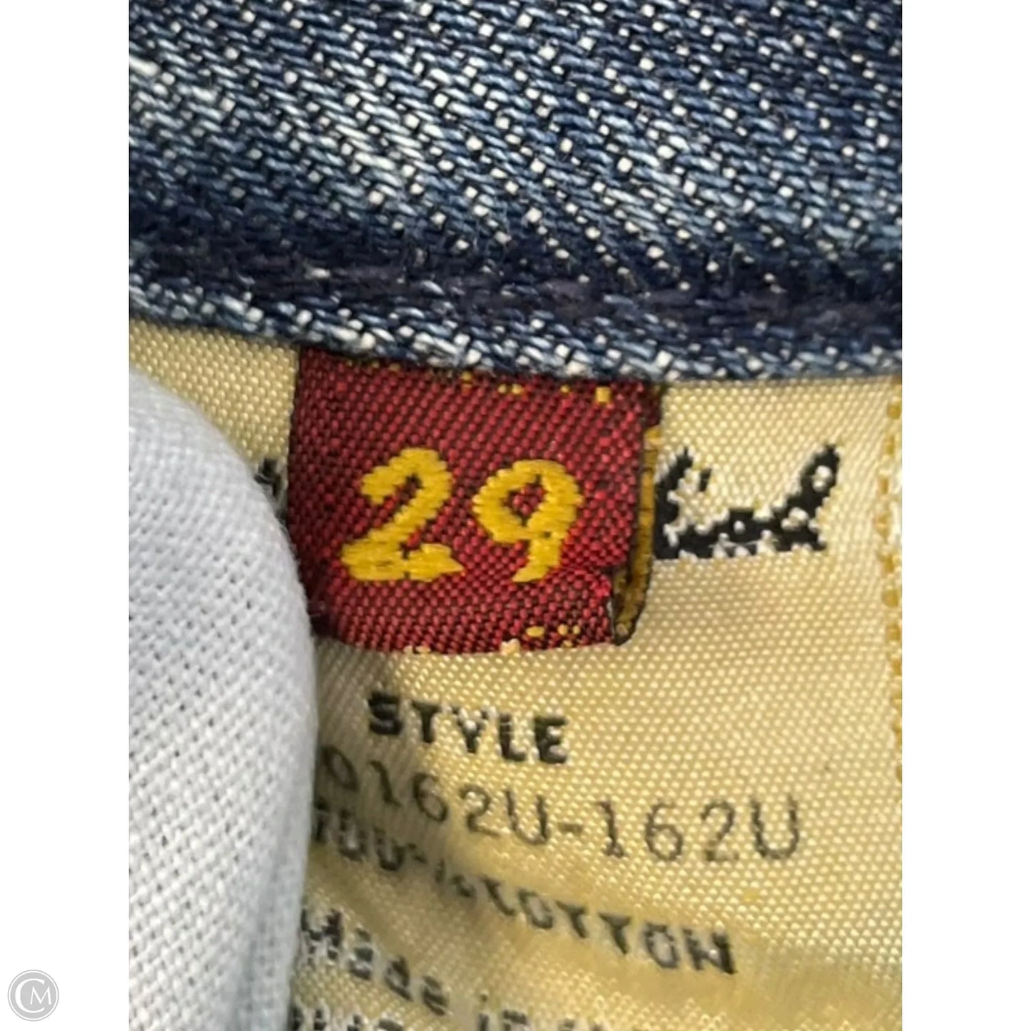 Jeans Boot Cut By Seven 7 In Blue Denim, Size: 8