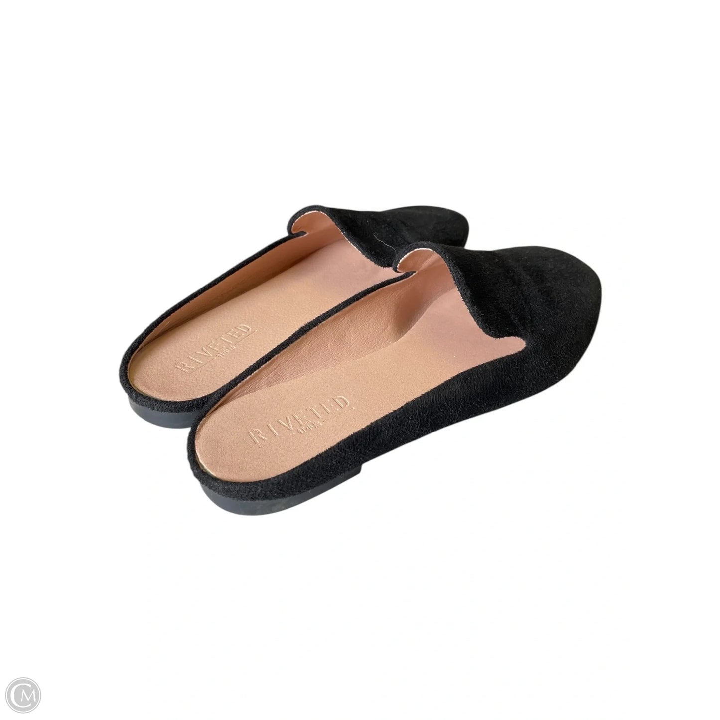 Shoes Flats By Clothes Mentor In Black, Size: 12.5