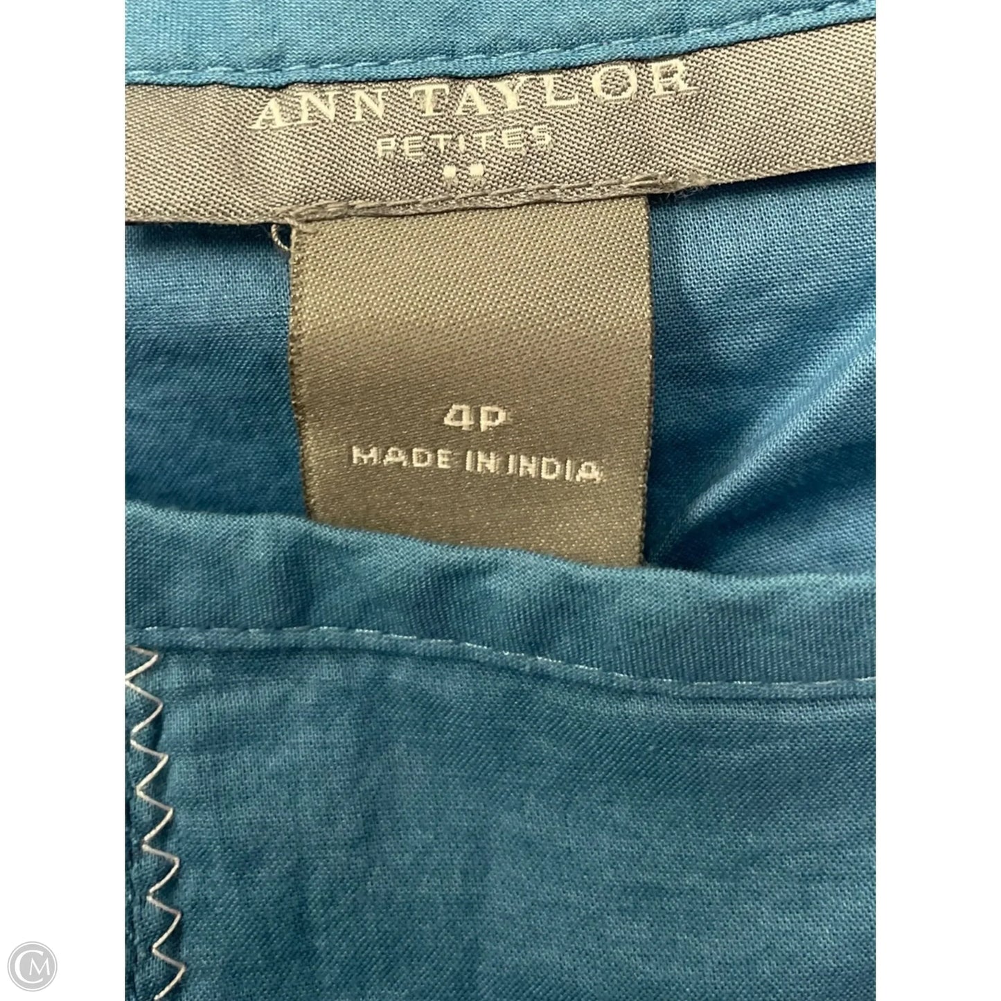 Skirt Midi By Ann Taylor In Blue, Size: 4
