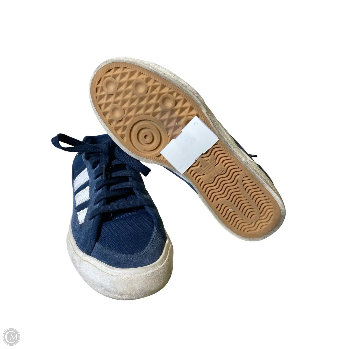 Shoes Sneakers By Adidas In Blue & White, Size: 9