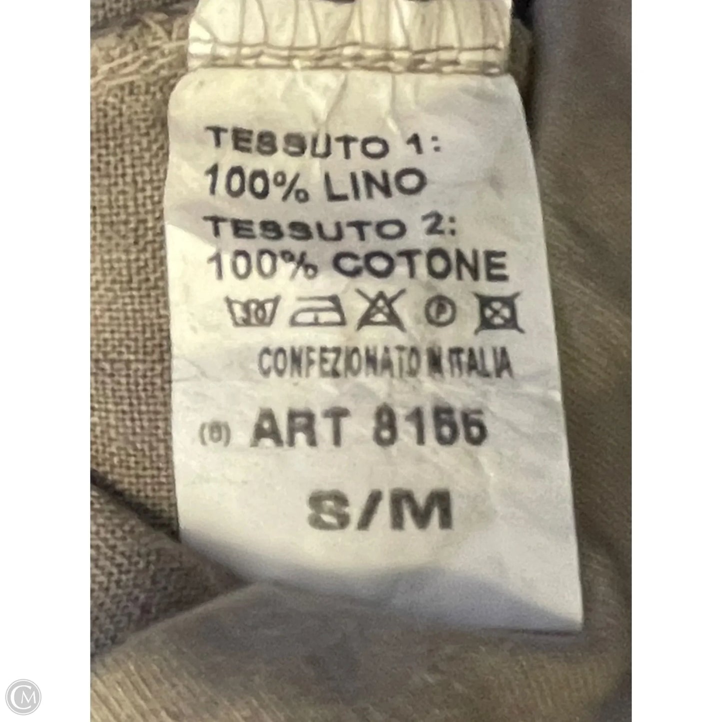 Pants Linen By Clothes Mentor In Brown, Size: 8