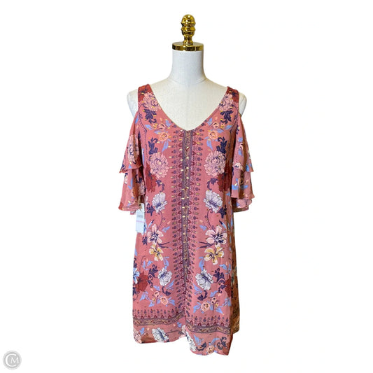 Dress Casual Midi By Laundry In Multi-colored, Size: 6