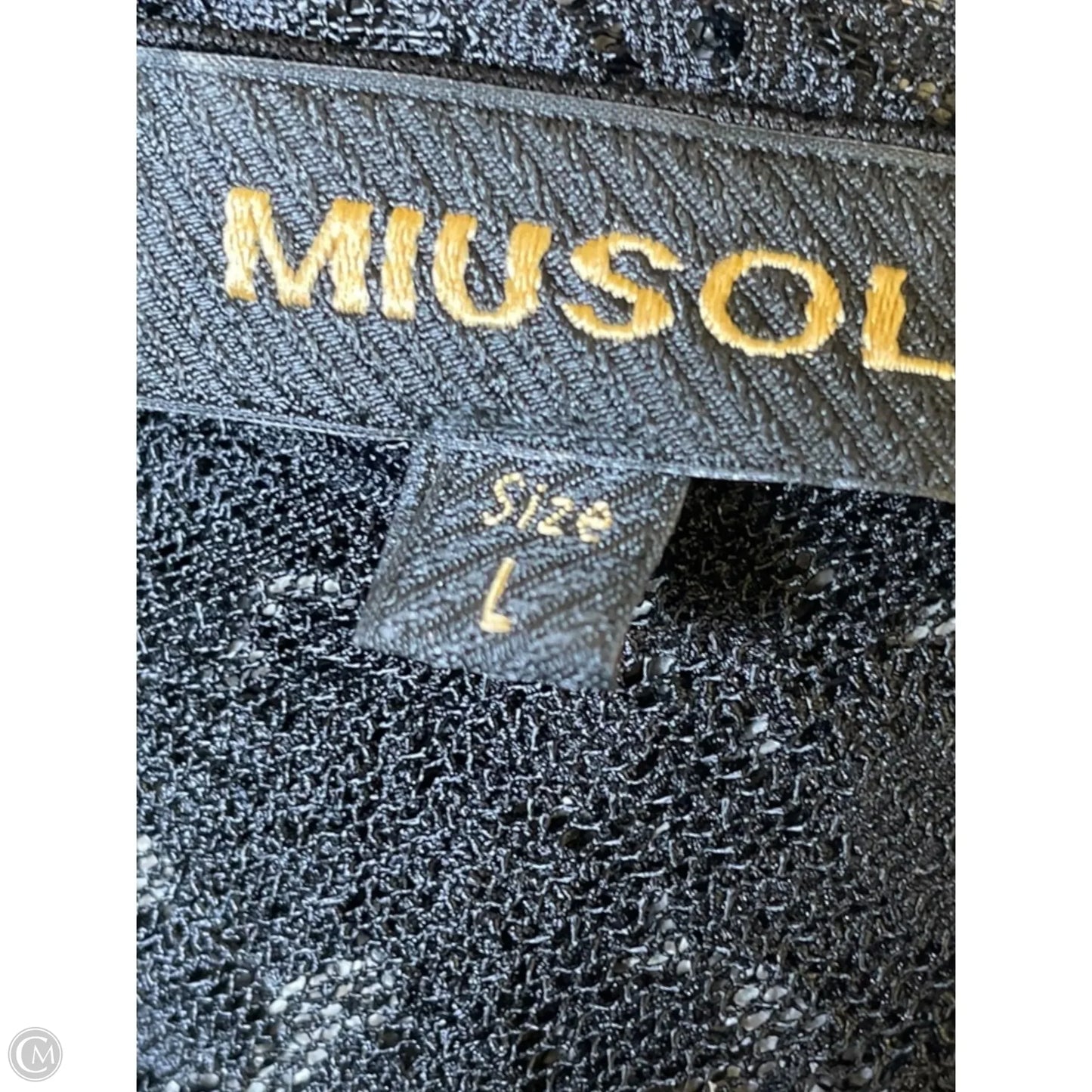 Dress Casual Maxi By Clothes Mentor In Black, Size: L