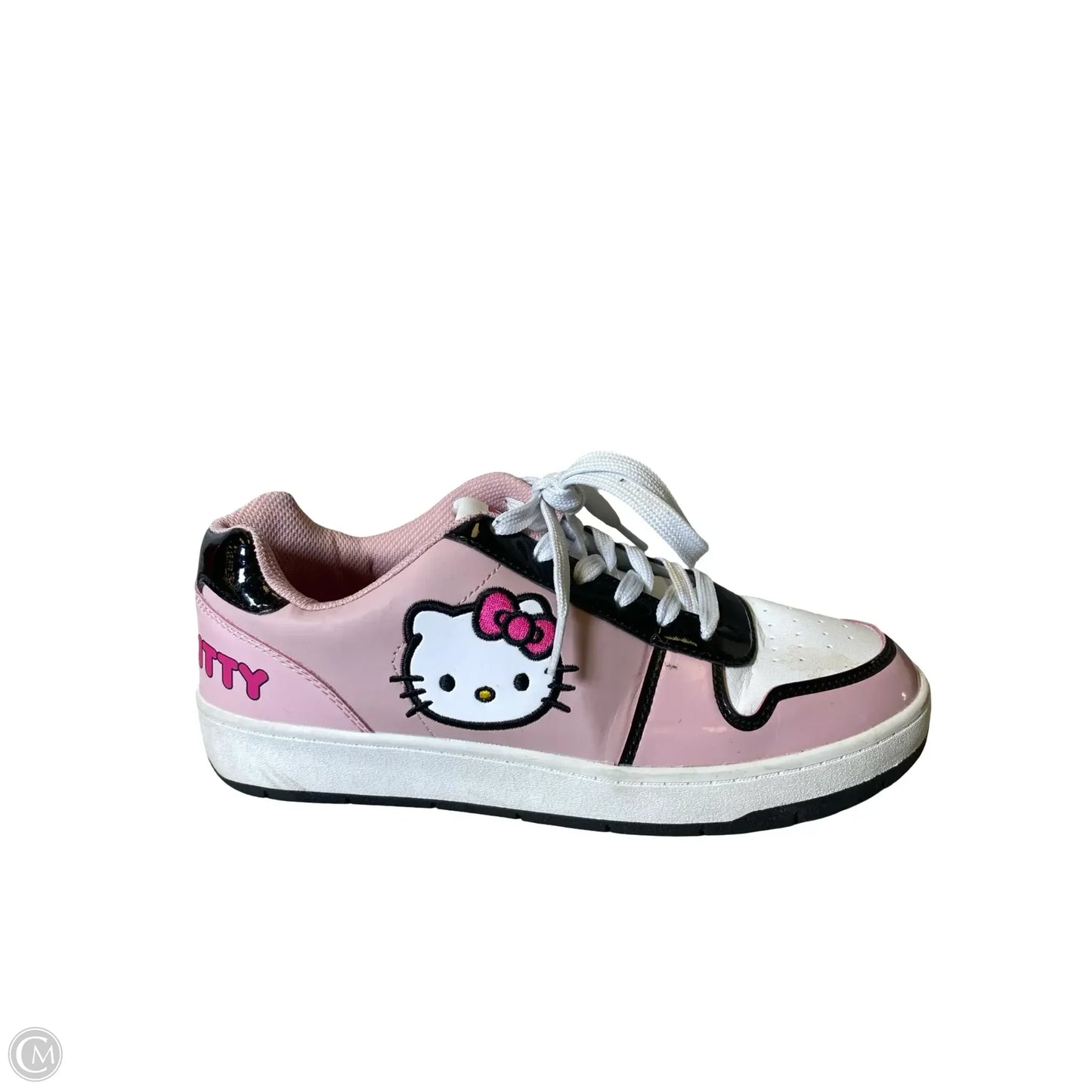 Shoes Sneakers By Clothes Mentor In Pink & White, Size: 10