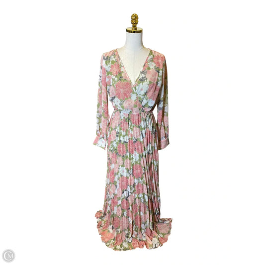 Dress Casual Maxi By Indigo Rose In Floral Print, Size: M