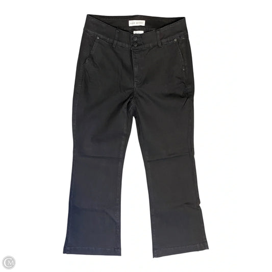 Jeans Flared By Lane Bryant In Black Denim, Size: 12
