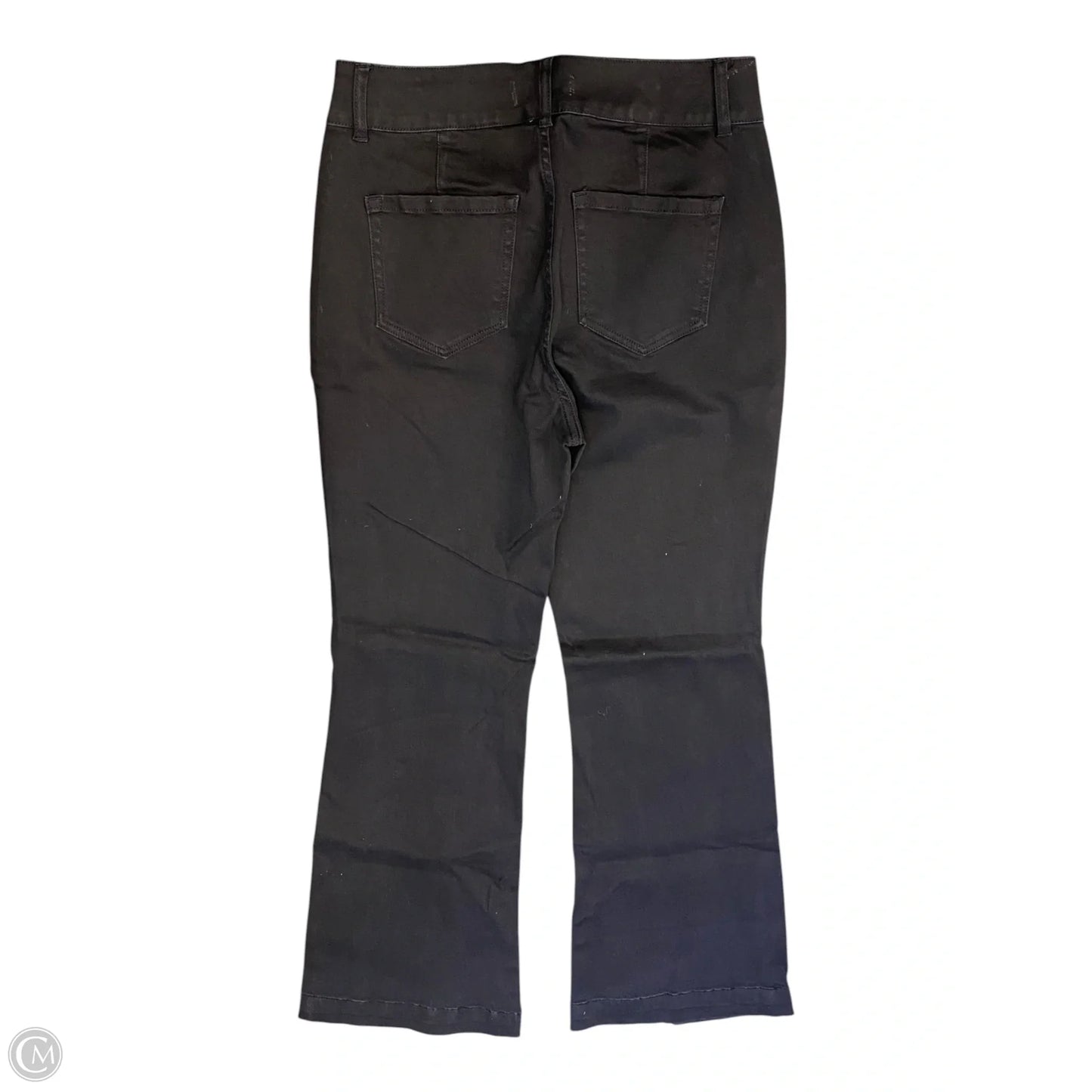 Jeans Flared By Lane Bryant In Black Denim, Size: 12